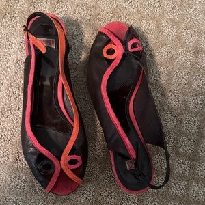 Super cute Camper pumps, size 40/9-9-1/2